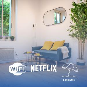 Duplex Saveria - Terrace - Netflix - Beach
