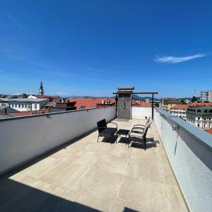 Penthouse mit Außendusche