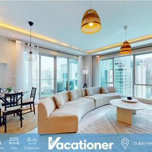 Shemara Tower - Elegant Two Bed with Marina View