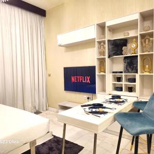 Burj Khalifa view studio apartment in Business bay, Downtown