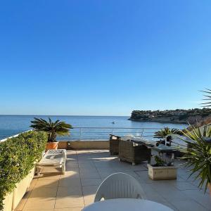 Appartement duplex face a la mer