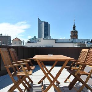 Trafford Sky Homes Leipzig City - 5 Min to Hauptbahnhof Nikolaistrasse