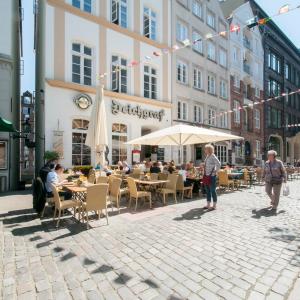 Appartements in der historischen Deichstrasse contactless Check in
