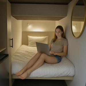 Luxury Private Capsule Room near Business Bay Downtown