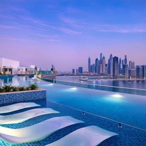Seven Palm Residences - Private Beach Access, Infinity Pool with Sea View
