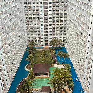 7 Mins from MOA Comfy Stay with Pool View and WiFi