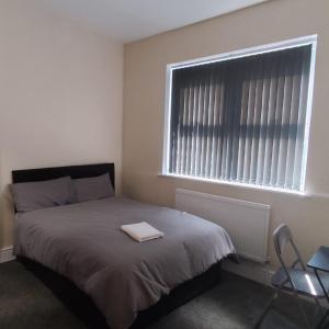 En-Suite Double-Bedroom in the Heart of Salford Manchester CR1 Perfect for Short Stays