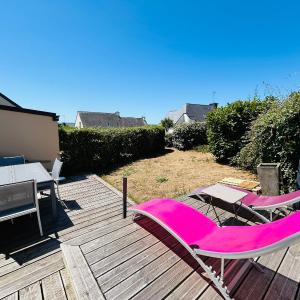 Maisonnette 4 pers- Piscine commune - Plage à 500 m- AESA