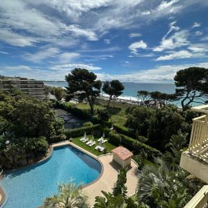 Appart vue mer a 100m de la plage et son parkin privée