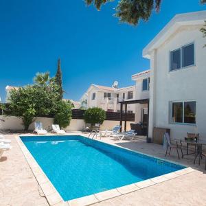 Villa Protaras Eos, Modern 3Bdr Protaras Villa With Pool, Short Walk To All Beachresort Centre