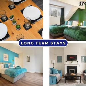 NEW Large Central House 3Bed 8Guests Contractors