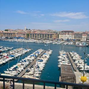 Grand Studio avec vue sur le Vieux Port