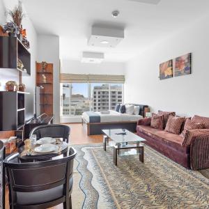 Modern Studio in Skycourts, Near Dubai Outlet Mall