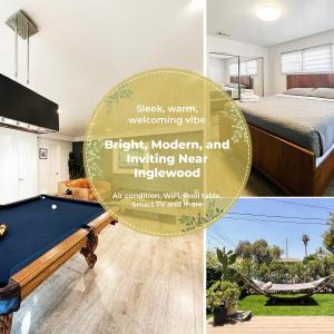 Relax and Play, 2BR Close to SoFi, LAX - SH1-LAD