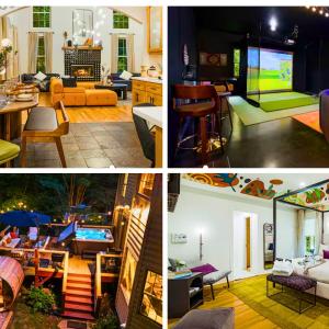Luxury Escape! Golf Sim, Sauna, Hot Tub & Game Room Bliss