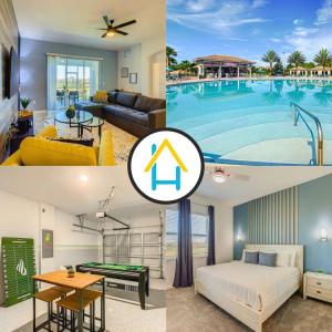 Comforting 2BR with Waterpark & Game Room