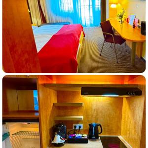 Hotelzimmer mit einer Kitchenette - nähe Frankfurt-Messe - fair
