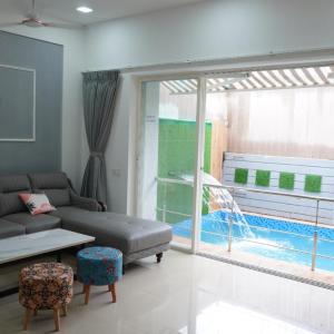 Taj Royal Villa With Private Turf and Heated Pool