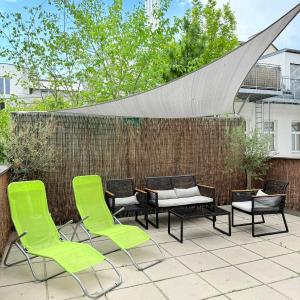 Relax auf der Terrasse in Wien