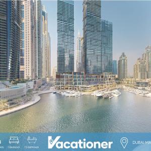 Vacationer Holiday Homes I Colourful 1 Bedroom l Dubai Marina Views