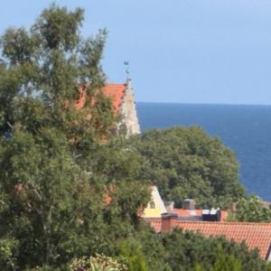 Takvåning i Simrishamn med havsutsikt
