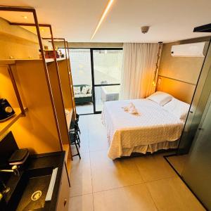 APTO COM JACUZZI e ACONCHEGANTE na PRAIA DO BESSA - GET BY SIDE