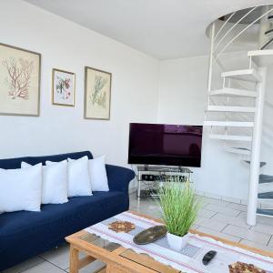 Citynahe Wohnung über 2 Ebenen mit 2 Balkonen für 1-6 Personen
