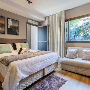 2023 Luxo no brooklin | A/C, academia, Wi-Fi