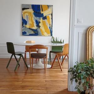 Appartement haussmannien canal Saint Martin
