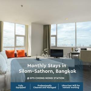 Spacious City 118 SQM Fast WiFi BTS Chong Nonsi