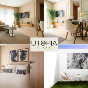 Utopia Stays - Chic & terrasse & rooftop plein centre