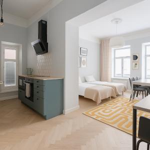 Modern Flat in Historical Building in Central Area