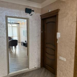 A trendy apartment in a small center