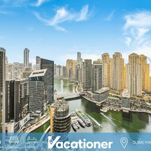 Vacationer Holiday Homes I 1 Bed on 34th Floor l Dubai Marina Skyline Views