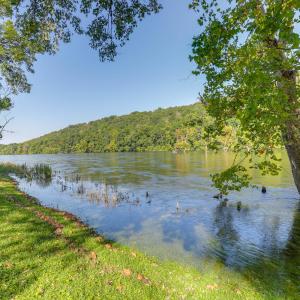 Riverfront Home with Porches and Views in Cotter!