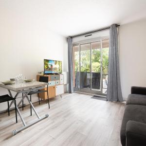 Studio pour 2 à Toulouse avec Parking et Terrasse