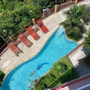 Yellow villa in Gonio