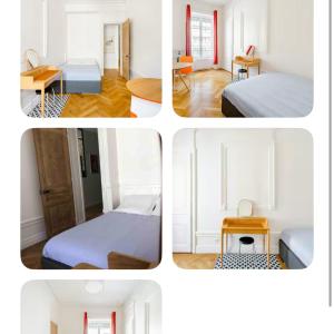 Chambre dans appartement familial au pied du métro et proche parc tête d or