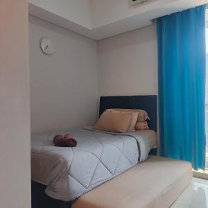 Room studio dengan twin bed
