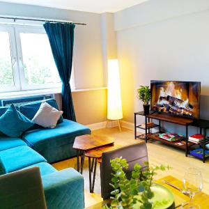 Bright & Spacious Flat by Murrayfield Stadium