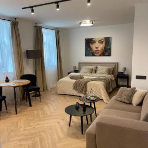 A stylish studio in the historic center of Riga