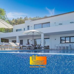 Happyplace Malaga -- Villa with Panoramic Sea View Heated Infinity Saltwater Pool