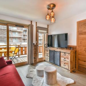 Appartement T2 au cœur des Gets, 4 pers, balcon, parking - FR-1-685-93