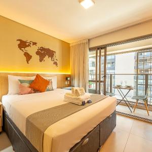 Easy Star - Studio charmoso com piscina no Brooklin! - BQ01I