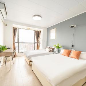 XinChen - Paris Fashion City Landmark view 2 Queen Beds Flat