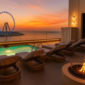 JBR Dubai Futuristic Luxury Penthouse private Pool