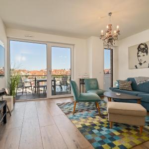Müritz Utkiek - Apartment mit Seeblick & Balkon in der Hafenresidenz