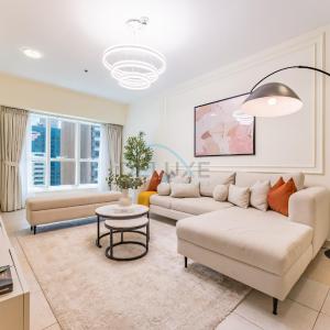 Sky-Level 2BR with Partial Marina View, Just Steps to Dubai Tram and Minutes from the Beach, Elite Residence, Dubai Marina by Deluxe Holiday Homes