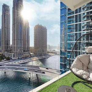 Mahogany - Infinity Pool and Stylish Flat - 2BR 6 Guests