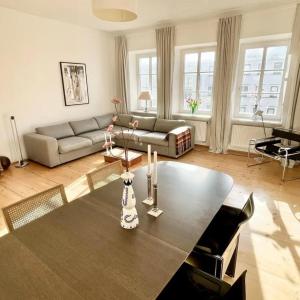 New furnished, exclusive large flat in City Center, 30min to Airport